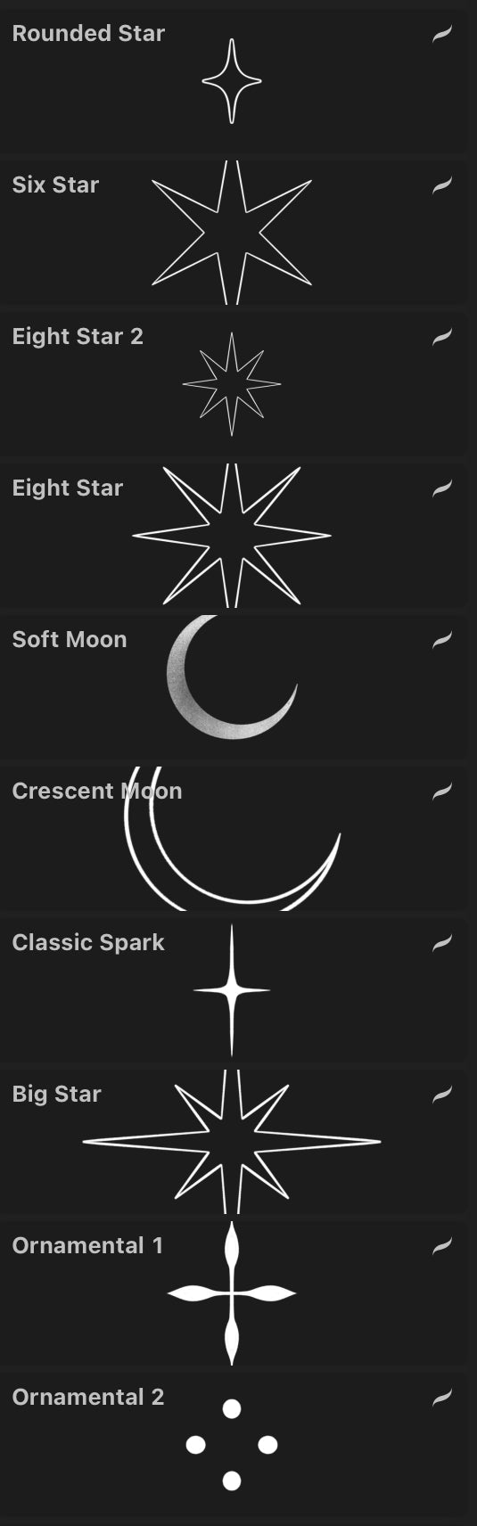 Stardust - Procreate Brush Pack
